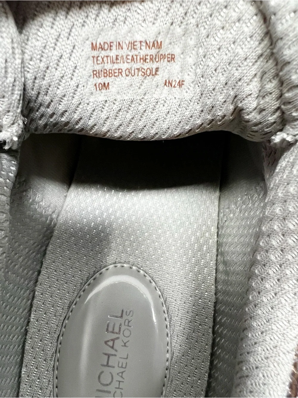 Michael Kors Leo Trainer Sneakers NEW! Size 10